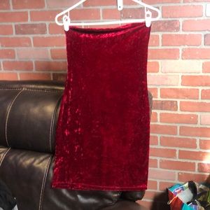 Sleeveless body con mini